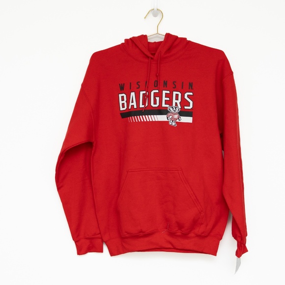 Wisconsin Badgers Hoodie Sweatshirt - Picture 1 of 5